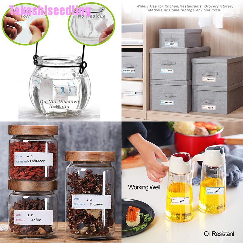 Cuộn 150 Miếng Dán Trang Trí Cửa Hàng Thức Ăn