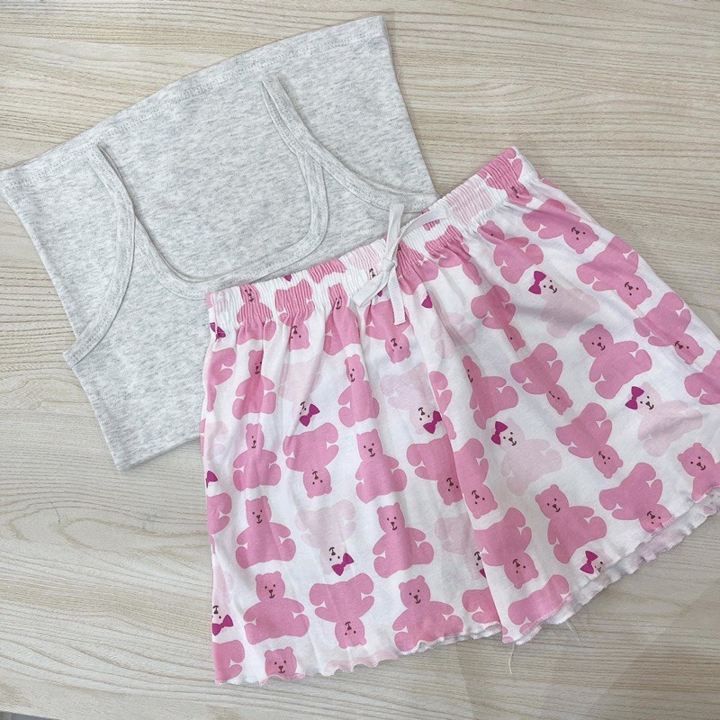 Quần ngủ hình chất cotton thấm mồ hôi siu mát