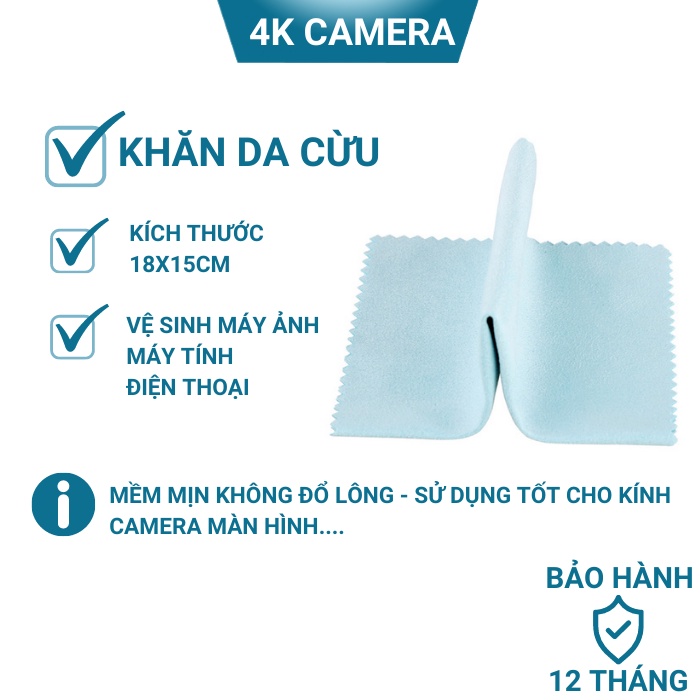 Khăn lau Lens máy ảnh laptop điện thoại da cừu chính hãng