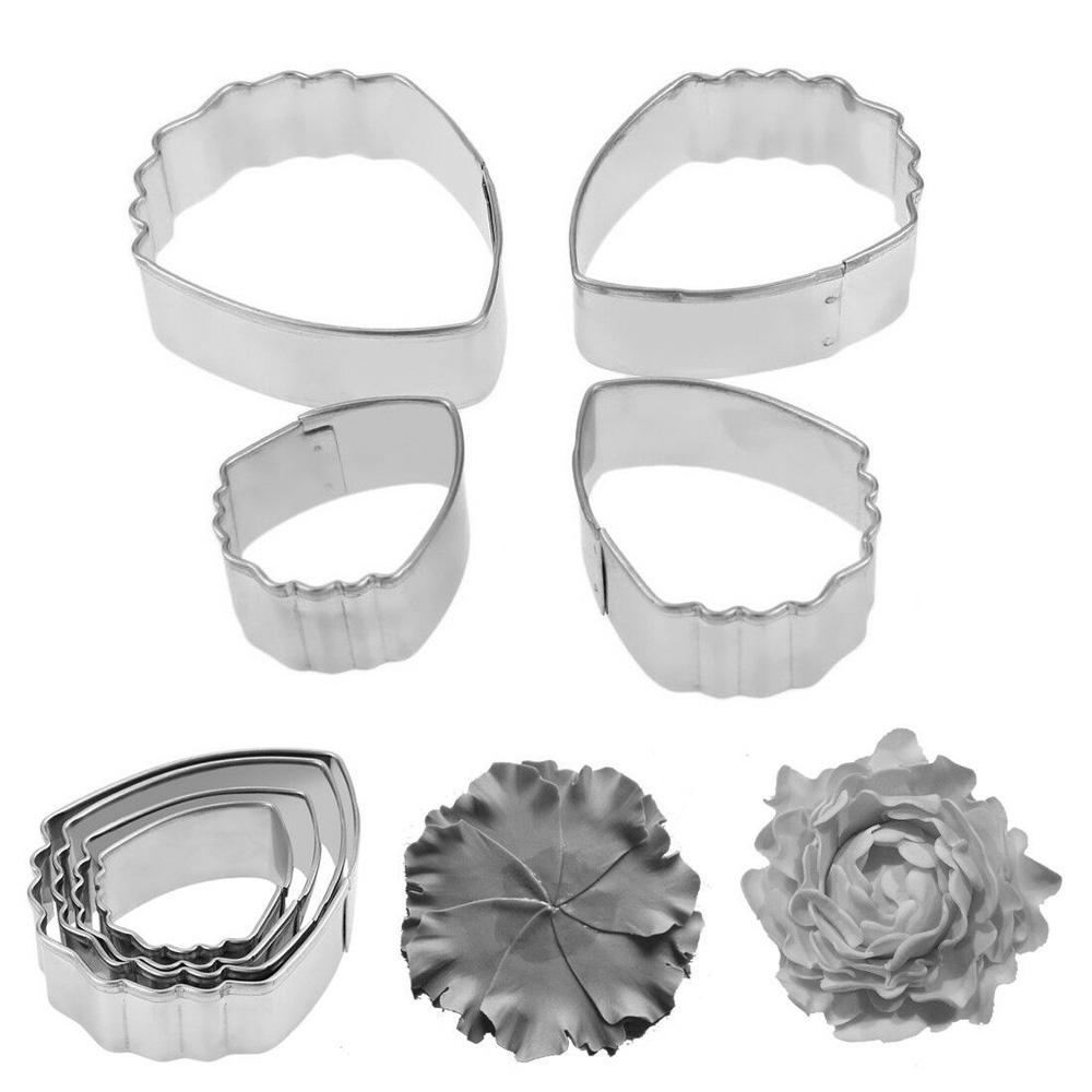 IVORY Set 4 Khuôn Inox Cắt Bánh Quy / Sô Cô La