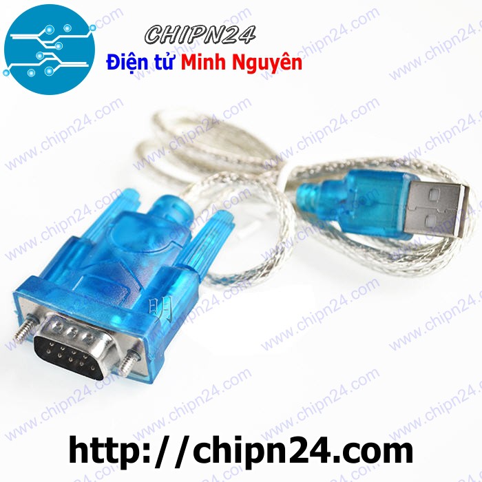 [1 CÁI] Dây USB to COM RS232