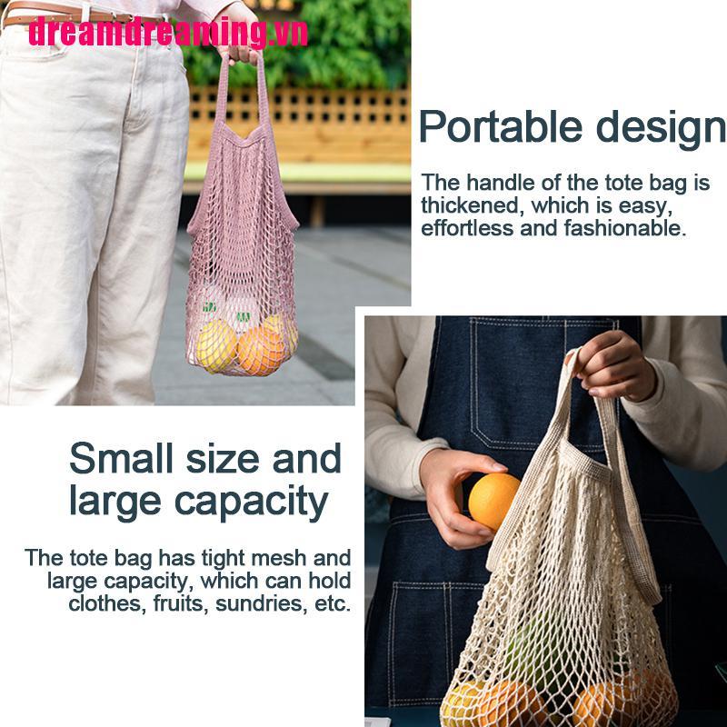 Túi Lưới Cotton Đựng Thực Phẩm Tiện Lợi