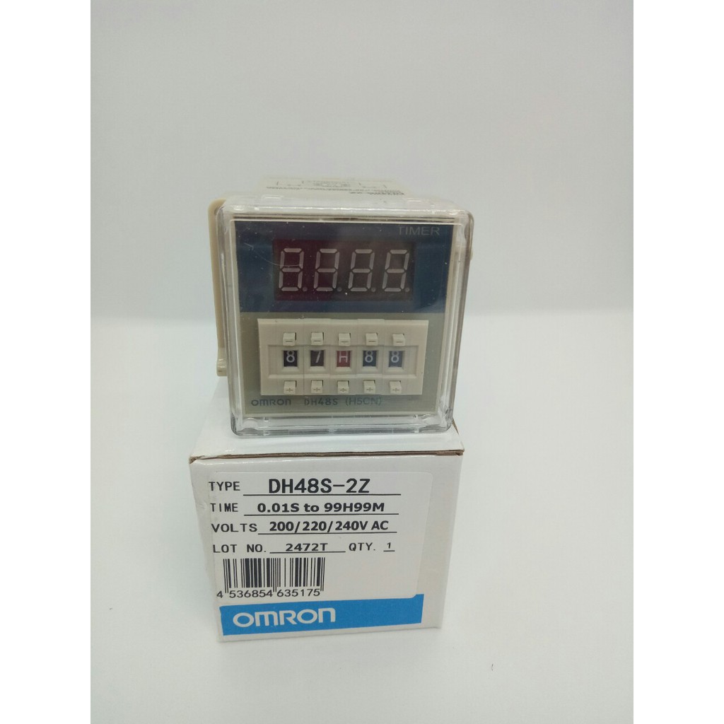 Rơle Thời Gian (Timer) Omron DH48S-S JAPAN - KÈM ĐẾ