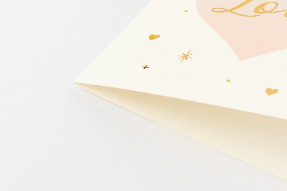 Thiệp Tình Yêu ARTBOX Hàn Quốc Họa Tiết Trái Tim Màu Gradient