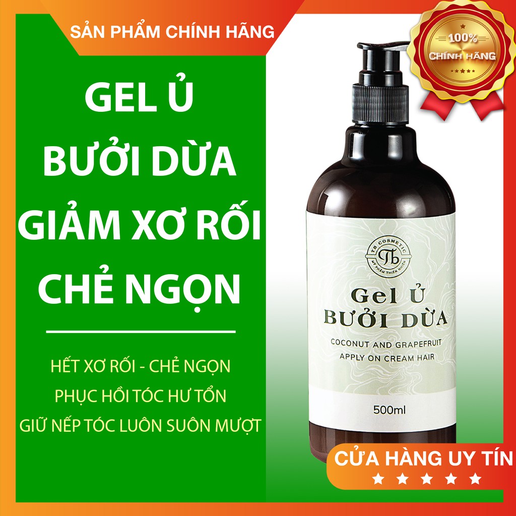 [CHÍNH HÃNG] GEL Ủ BƯỞI DỪA  TB COSMETIC PHỤC HỒI HƯ TỔN - HẾT SƠ RỐI - CHẺ NGỌN 100%