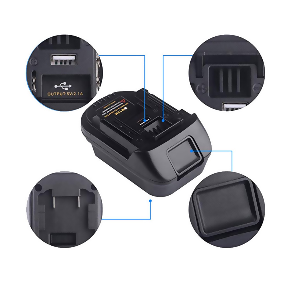 DIYMORE Bộ Chuyển Đổi Pin Li-Ion 20V Sang 18V Dm18M