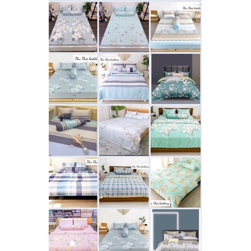 Drap tencel 30 mẫu bộ ga chính hãng ( may đẹp) ÔM DÂY KHOÁ nệm 5-27cmo | BigBuy360 - bigbuy360.vn