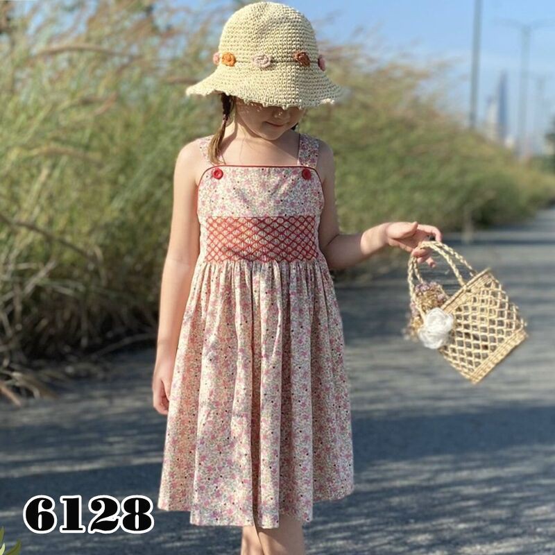 Đầm Smock Bé Gái Oliriver Cho Bé Từ 9-22KG