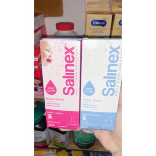 XỊT MŨI SALINEX CHO BÉ SƠ SINH VÀ 2 TUỔI TRỞ LÊN