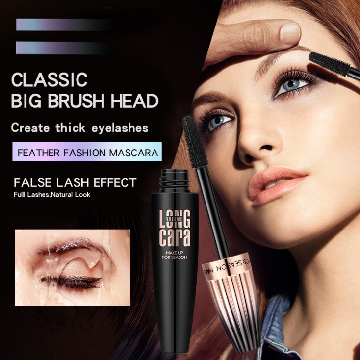 Mascara chống thấm nước và làm cong mi dài Long Cara 10ml | BigBuy360 - bigbuy360.vn