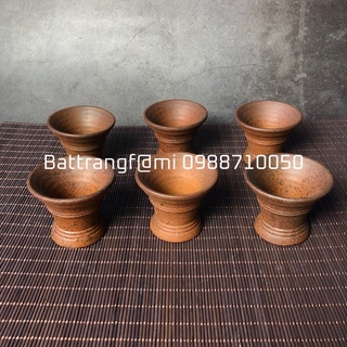 Chén rựu sành cao cấp Bát Tràng