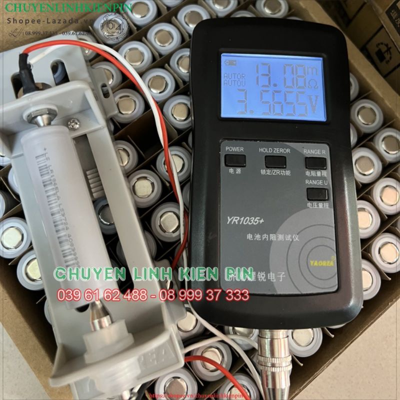 Combo 100 Cell pin Lishen xám dung lượng 2000mah xả 10C