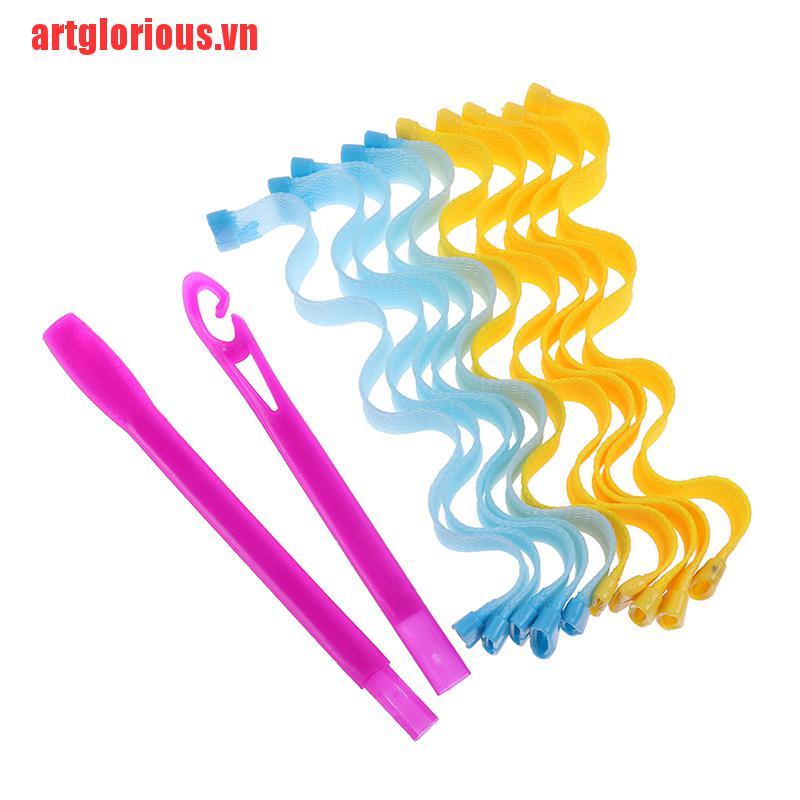Bộ 10 Dụng Cụ Uốn Tóc Gợn Sóng Nước Thần Kỳ
