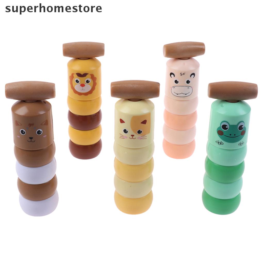 [superhomestore] 1set Immortal Daruma Unbreakable Wooden Man Magic Toy Close Up Stage Comedy New Stock