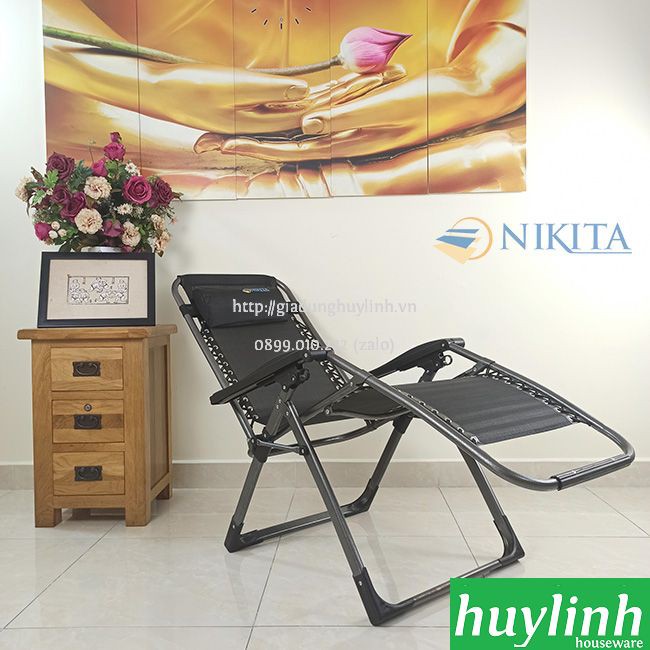 Freeship Ghế xếp gấp thư giãn Nikita NKT-139 (Nikita NKT139)