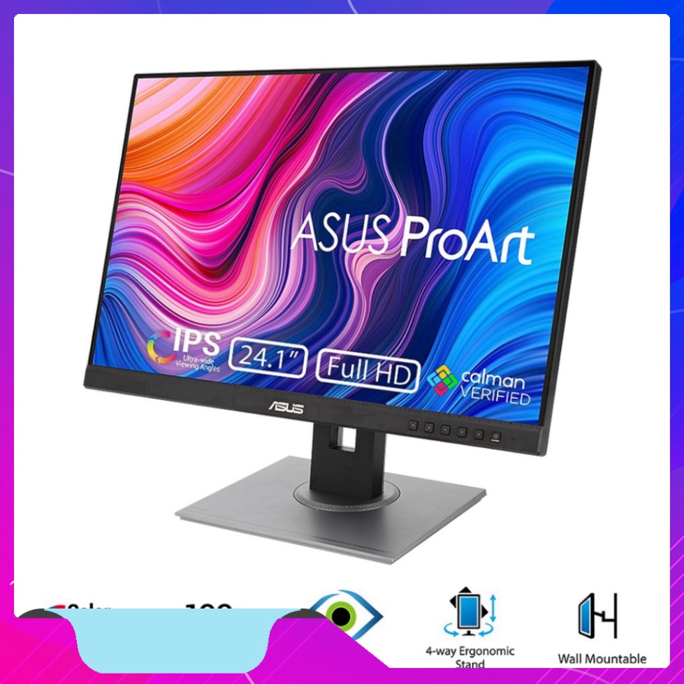 Màn Hình giỏi Asus Proart PA248QV 24.1" IPS WUXGA 100% Srgb 100% Rec.709 (vô địch tầm giá)