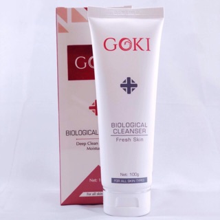 SỮA RỬA MẶT SINH HỌC GOKI - BIOLIGICAL DÀNH CHO DA MỤN, DA NHẠY CẢM