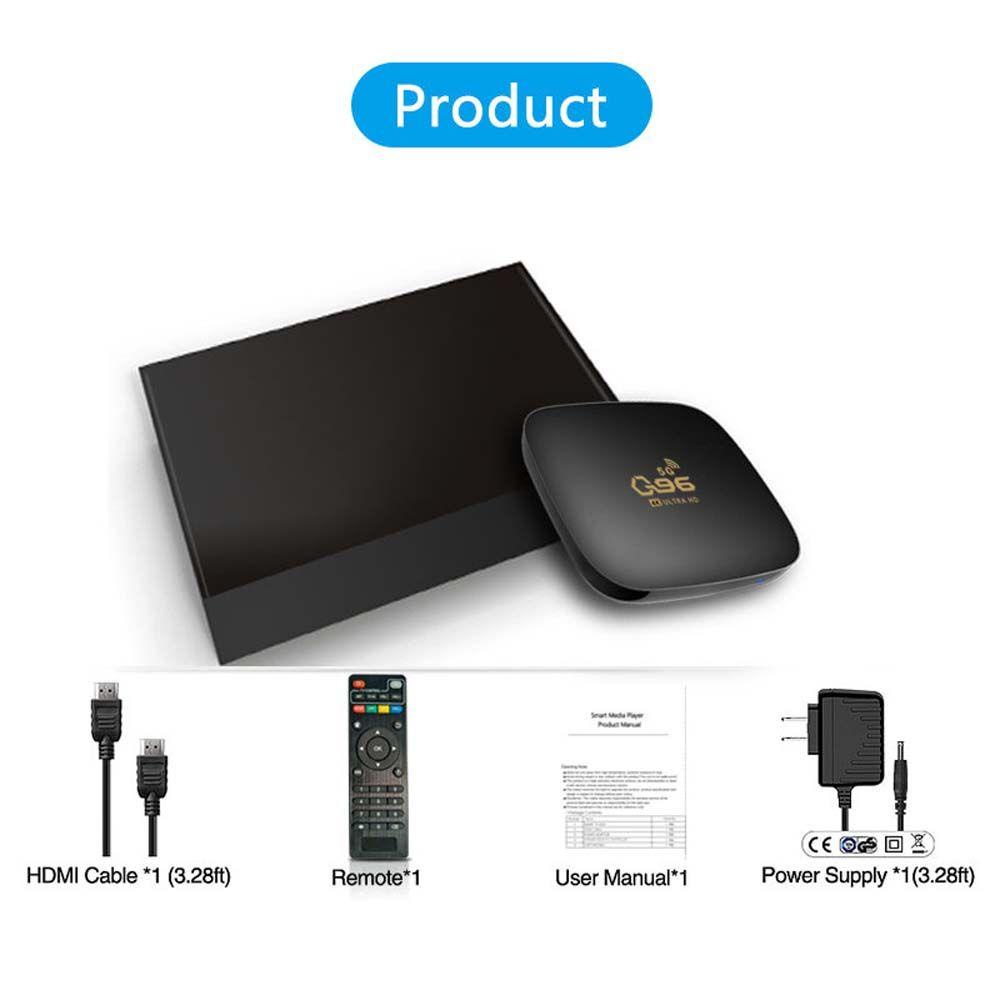 Đầu TV Box Thông Minh TAYLOR1 1080P HD 2.4G 5G WiFi Bluetooth Android 10.0 KèM Phụ KiệN