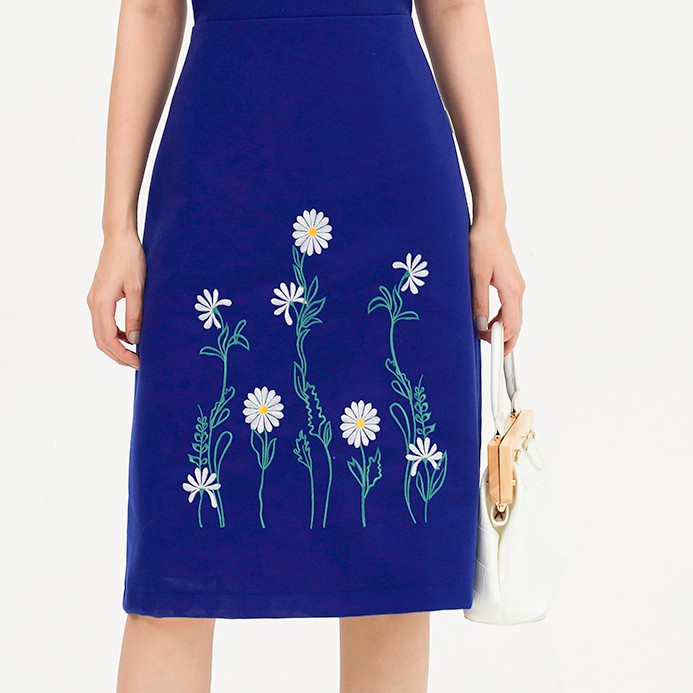 Đầm Bigsize Dạ Sát Nách Lamer L63R20T034