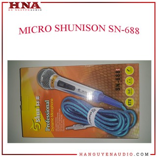 MICRO CÓ DÂY KARAOKE SHUNISON SN-688