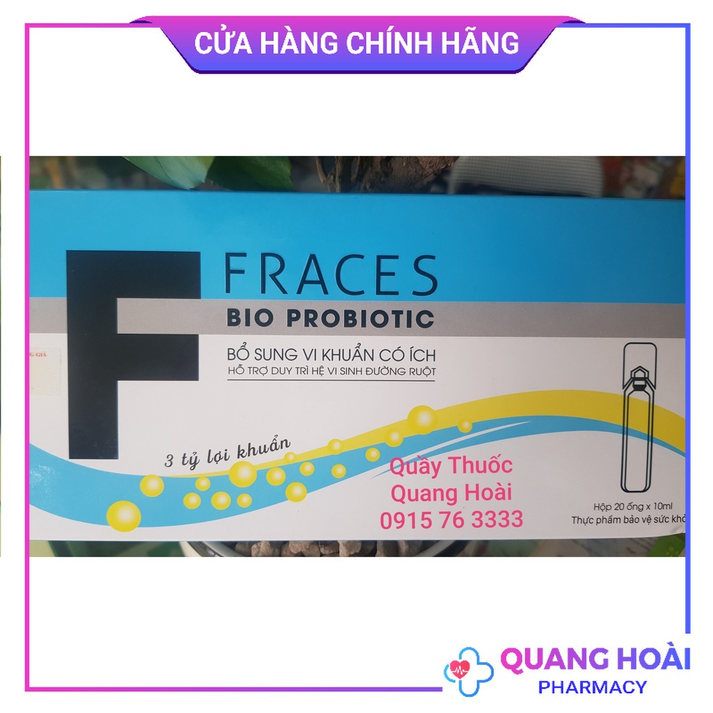 Men Frances Bio Probiotic bổ sung 3 tỷ vi khuẩn có ích, duy trì hệ vi sinh đường ruột