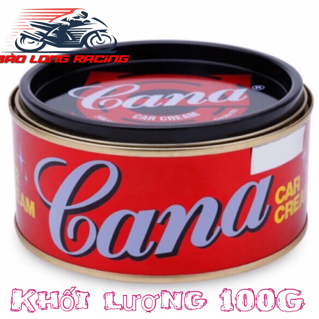 Kem đánh bóng CaNa 100G phụ kiện xe máy