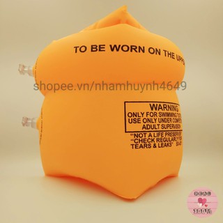 Cặp phao tay màu cam tập bơi cho tre em giá tốt - Hình thật 100%