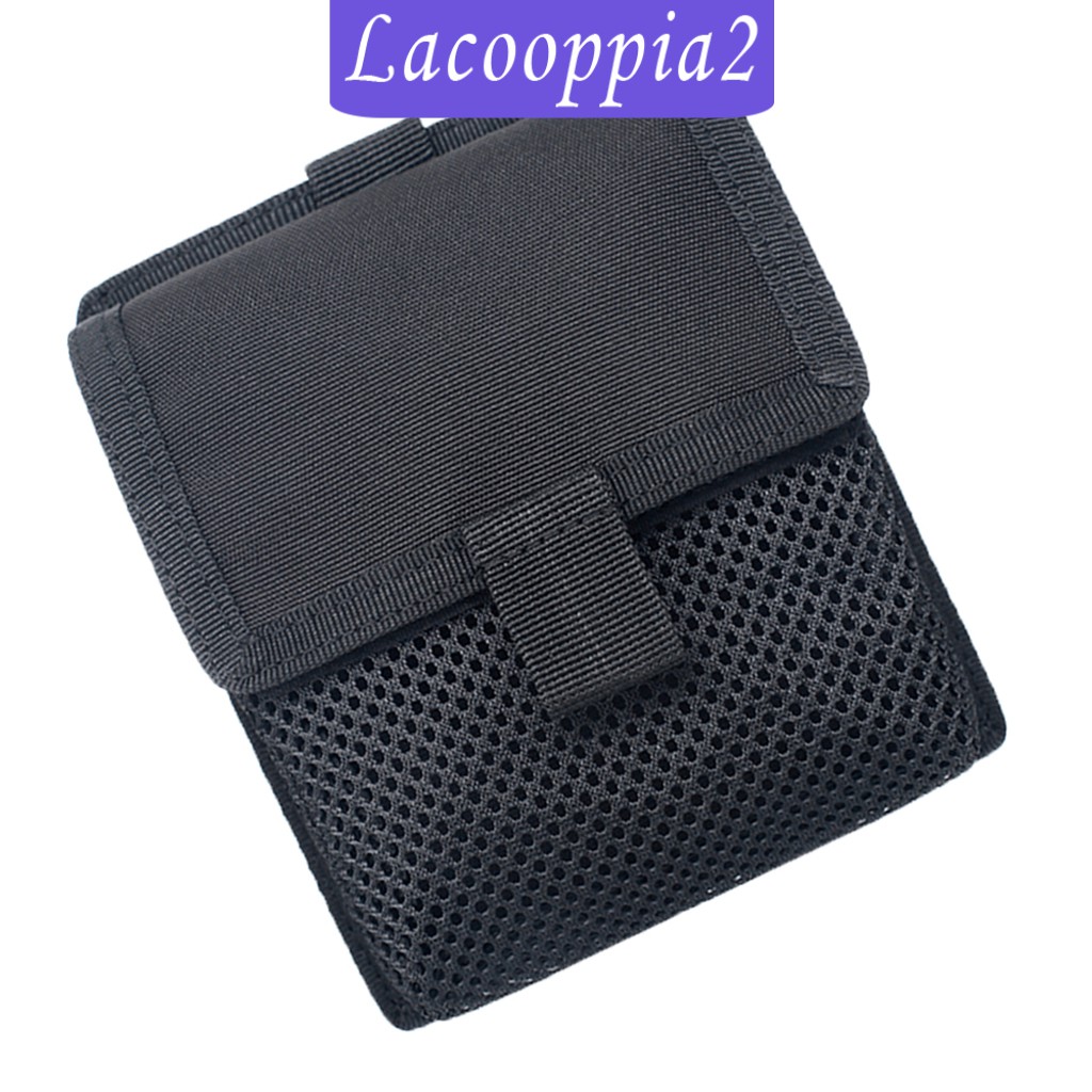 Túi Nhỏ Đeo Hông Đa Năng Màu Đen Lacooppia2