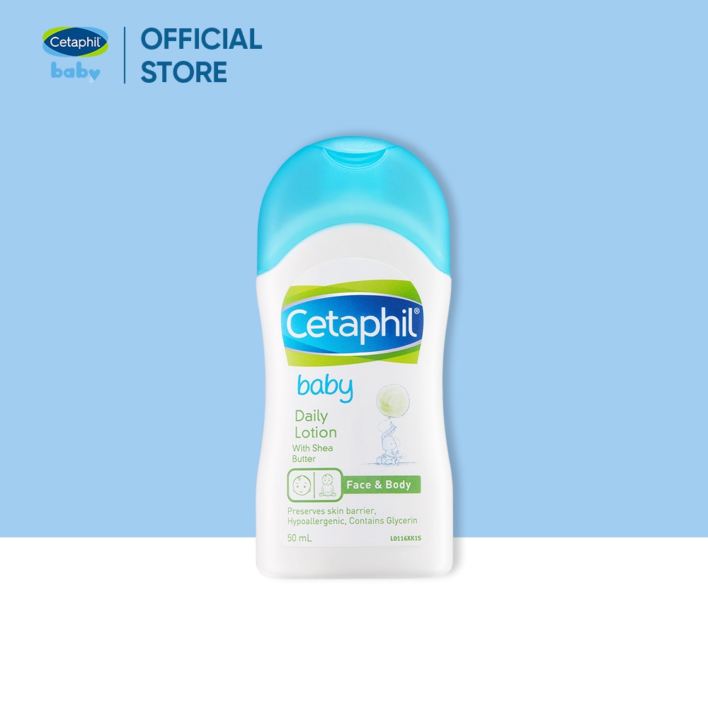 [Hàng tặng không bán] Sữa dưỡng ẩm hằng ngày Cetaphil Baby Daily Lotion 50ml
