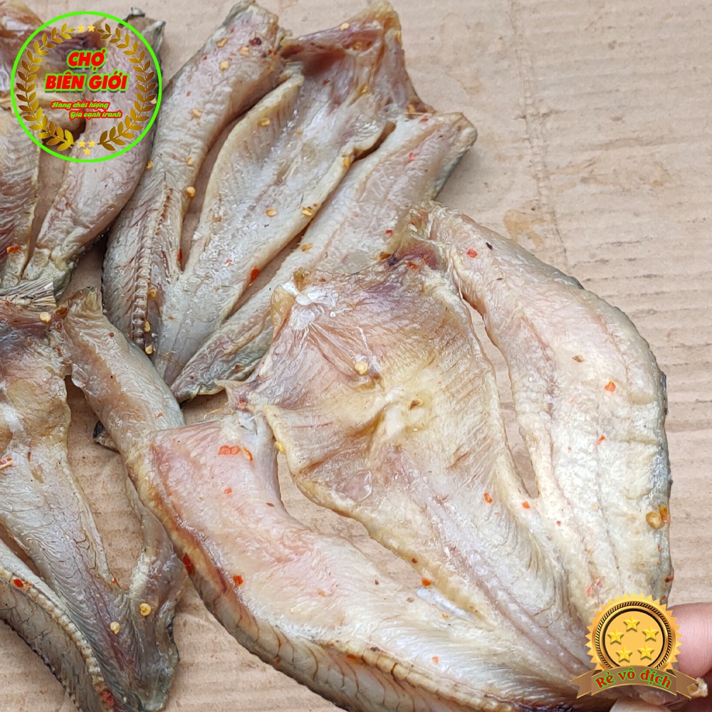 Khô Cá Lóc Non 2 Nắng Loại Xẻ Sẵn Làm Nhà Thơm Ngon Ướp Vừa ăn Gói 500gr