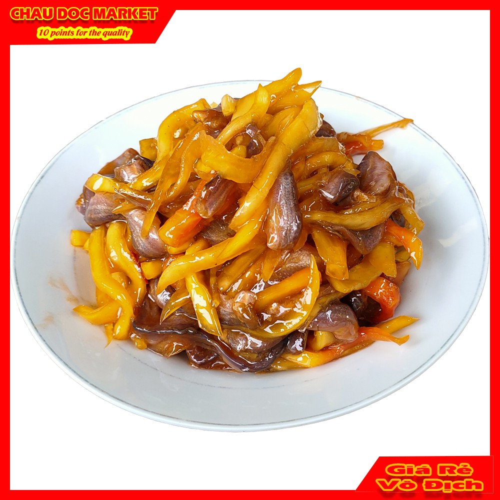 Hủ 500gr  Cá Chốt Trộn Đu Đủ Mỏ Vịt Tươi Ngon Đặc Sản Châu Đốc Ăn Liền. | BigBuy360 - bigbuy360.vn