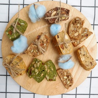 BISCOTTI NGUYÊN CÁM YẾN MẠCH SIÊU HẠT ( VỊ TRÀ XANH ) - hộp 300gr