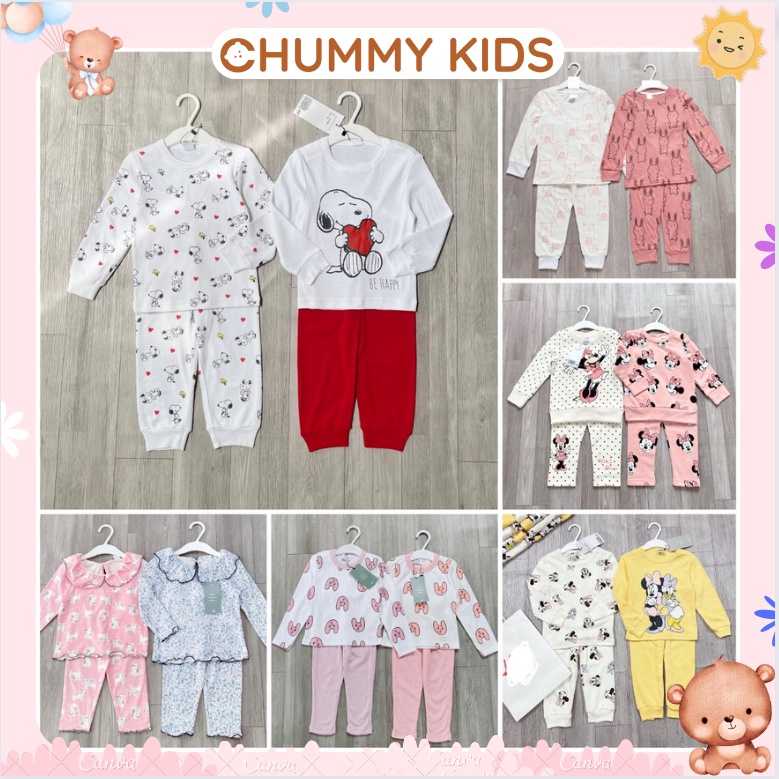 Quần áo cho bé gái thu đông dài tay - Chummy Kids 2022