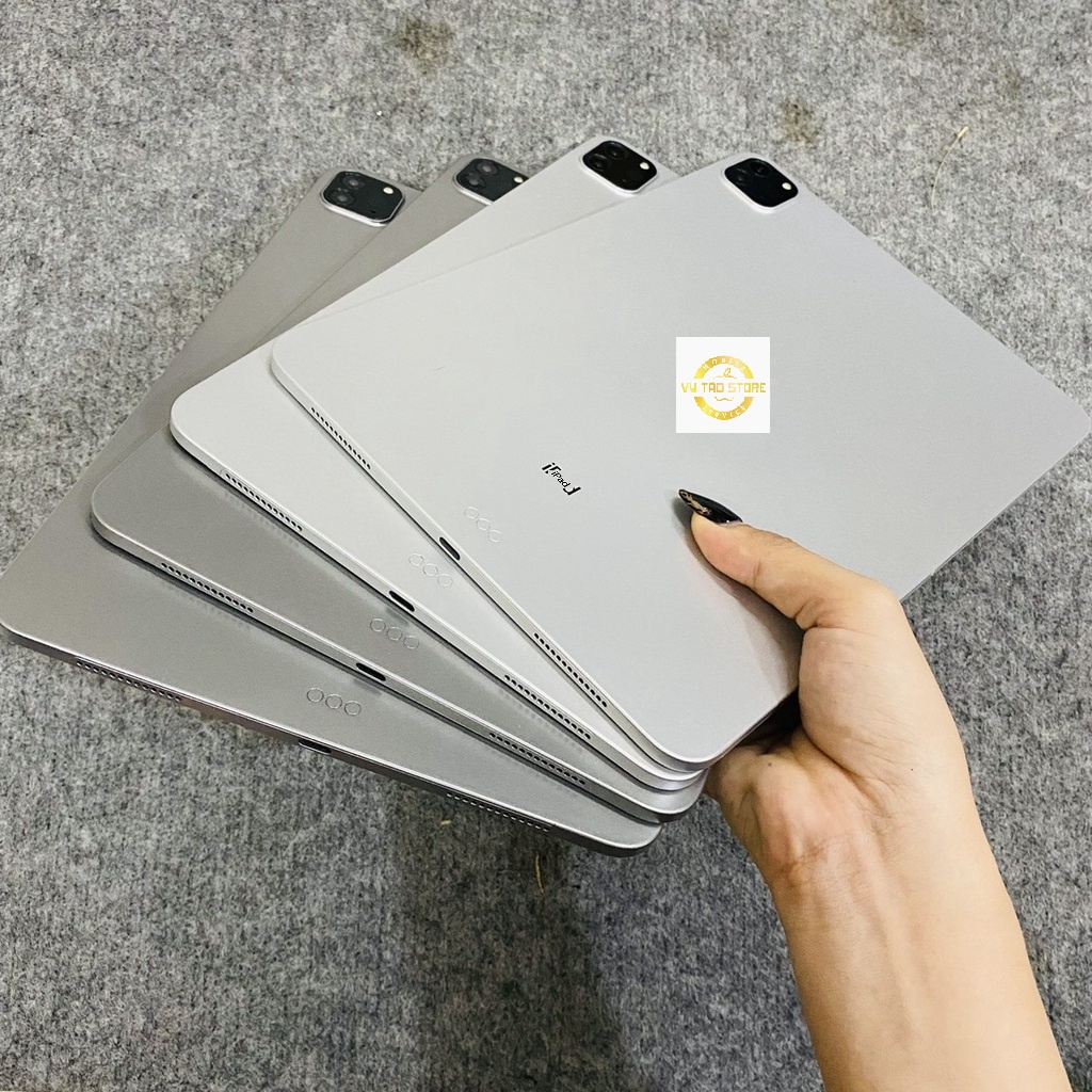 Mô hình ipad pro 11inch trắng và xám dùng để trưng bày