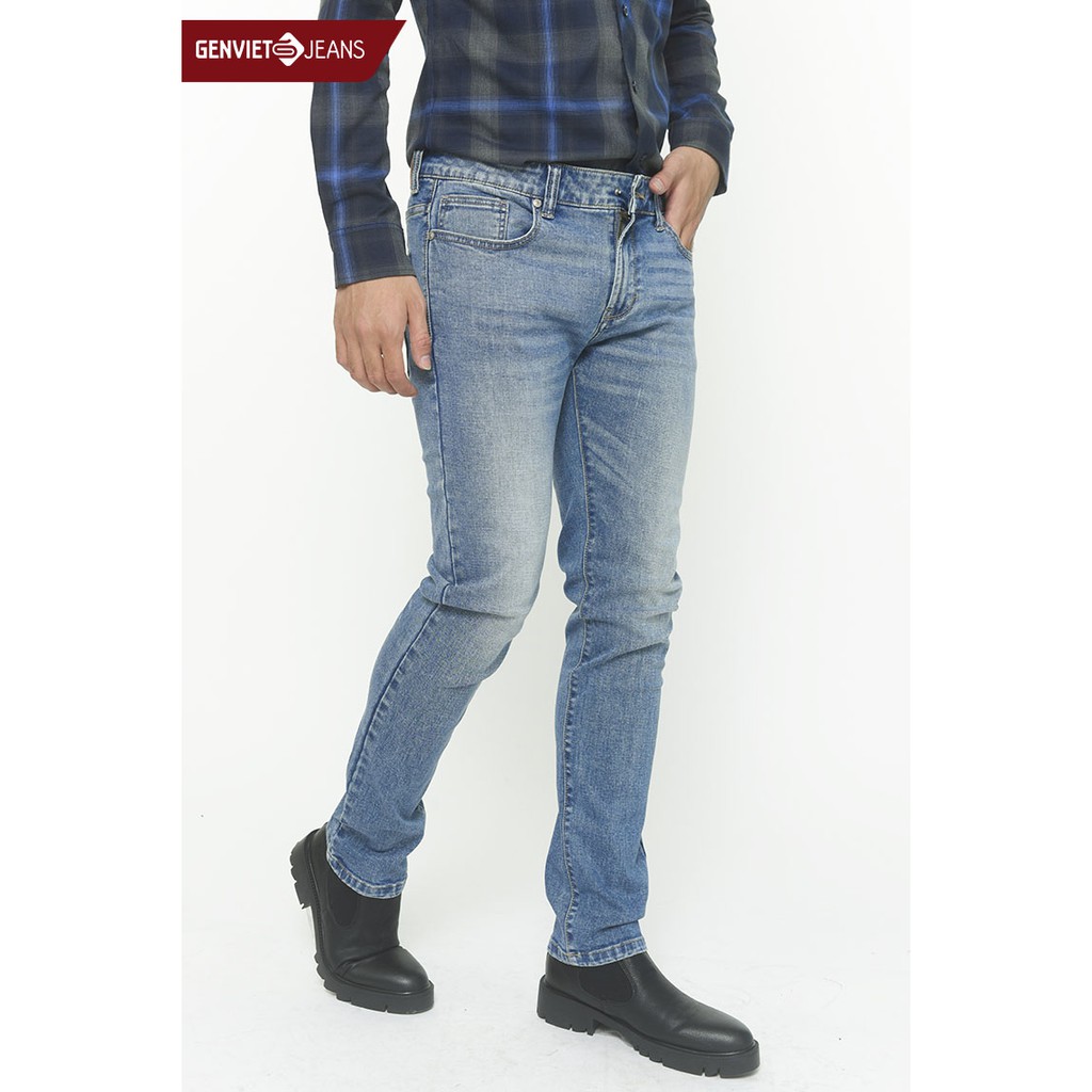 Quần dài jeans nam T1102J738 GENVIET | BigBuy360 - bigbuy360.vn