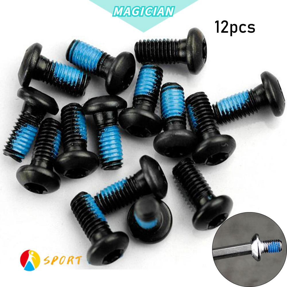 Set 12 Ốc Vít M5X0.8P T25 Bằng Thép Không Gỉ Cho Đĩa Phanh Xe Đạp Leo Núi
