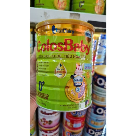 Sữa Colosbaby Bio 0+ 800gr (date 2024,Mã Qr đầy đủ)