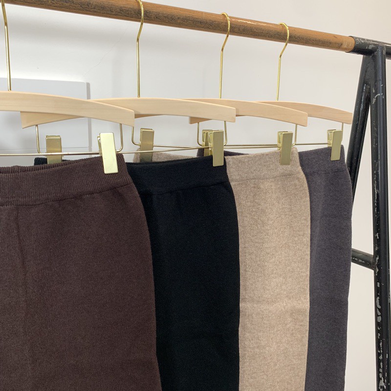 CHÂN VÁY LEN XẺ SAU KIỂU DÁNG HÀN QUỐC FREESIZE cv420 và cv504