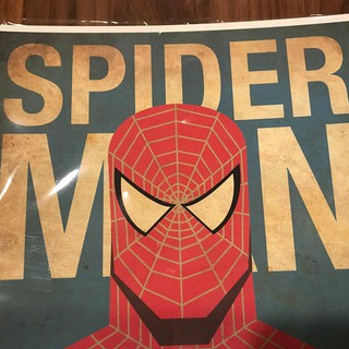 Set 6 Poster Marvel & DC Comic Cao Cấp - Nhiều Kích Thước - Có Keo Dán