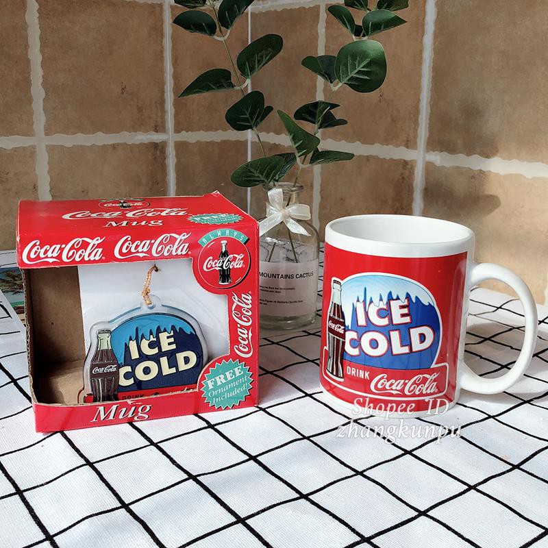 Coca Cola Cốc Uống Nước / Nước Trái Cây Phong Cách Mỹ Cổ Điển