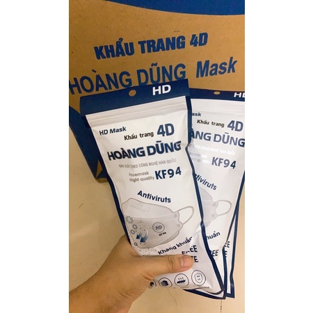 Set  Khẩu Trang Y Tế 4 Lớp Hoàng Dũng HD mask