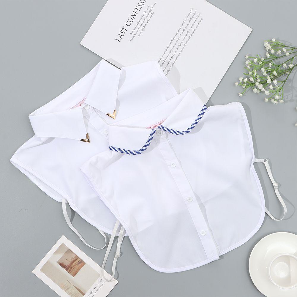 ESPO Cổ Áo Rời Phối Ren Thời Trang