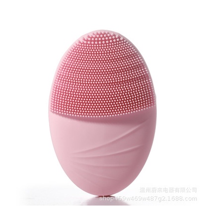 Máy rửa mặt PINKEGGS từ silicon hỗ trợ massage chống thấm nước