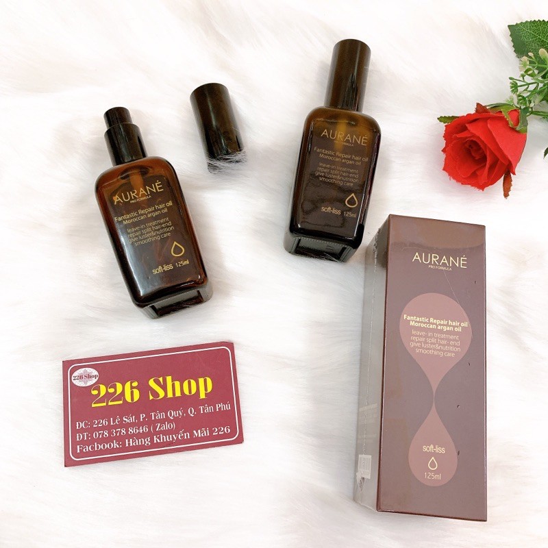 Tinh dầu serum dưỡng tóc Aurané 125ml.Nhập khẩu từ Pháp,có tem chống hàng giả.