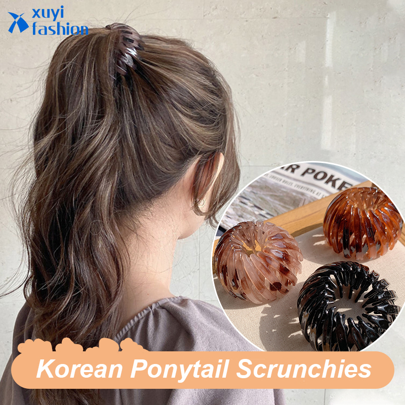 [Hàng Có Sẵn] Núm tóc bằng nhựa - Phong cách Hàn Quốc