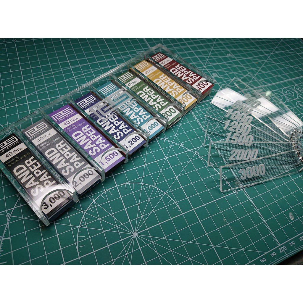 Nhám giấy Raditz Studio ( độ mịn 400-3000)