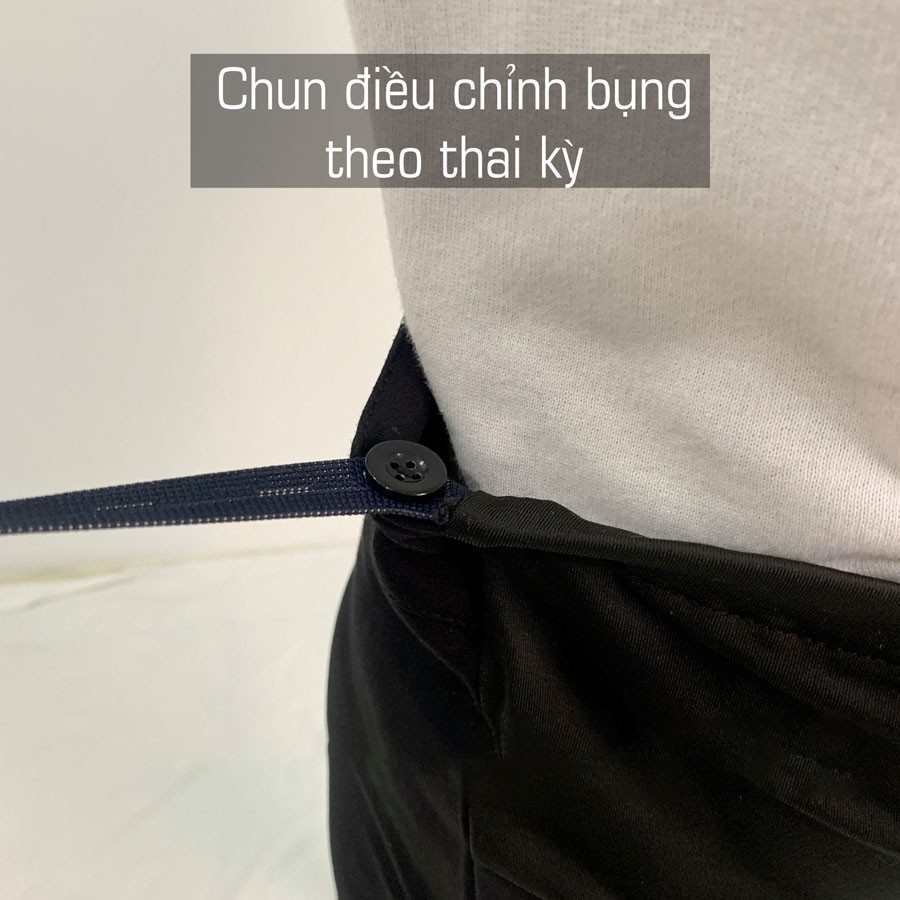 Quần Đùi Bầu ❤️Freeship❤️ Quần Sooc Bầu Mùa Hè Dáng Legging Lửng Short B302