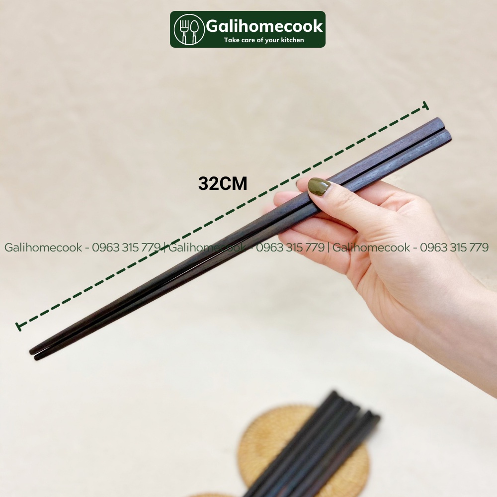 Đũa dài nấu ăn, xào nấu tiện lợi dài 32cm xuất Hàn chất lượng, an toàn sức khỏe | GaliHomecook (VietNam)