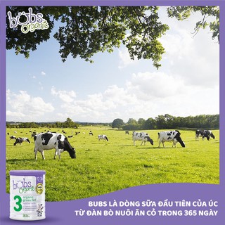 Sữa bò Bubs Organic Số 1 (0 - 6 tháng) 800g