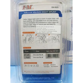 Nẹp ngón chân cái IM OH-925
